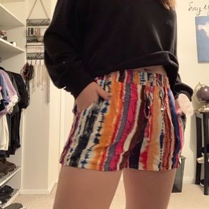 Multicolored shorts